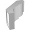 Ekena Millwork 5-in. W x 10-in. D x 14-in. H Valencia Architectural Grade PVC Knee Brace BRCP05X10X14VAL - alternate 2